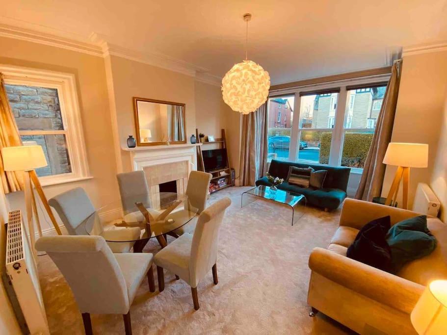 Garden Apartment, Central Harrogate With Parking Dış mekan fotoğraf